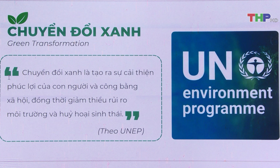 Th&uacute;c đẩy chuyển đổi xanh trong doanh nghiệp  