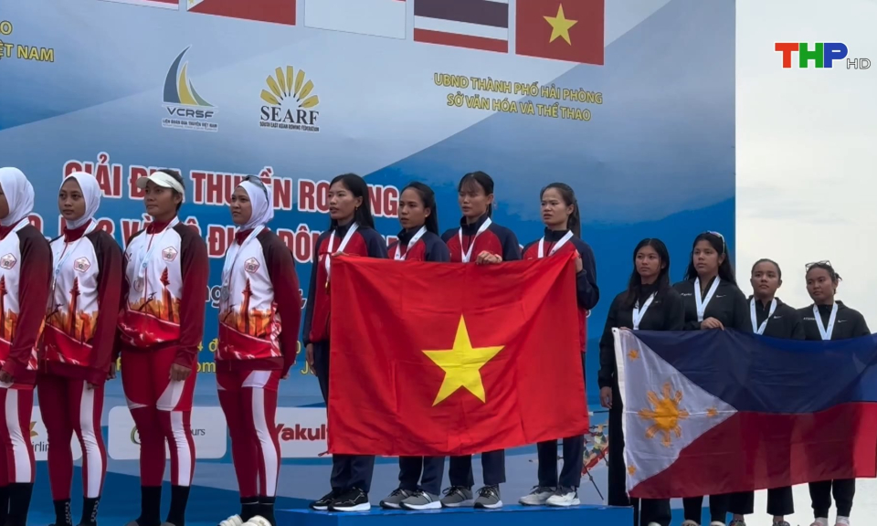 Đo&agrave;n Việt Nam gi&agrave;nh HCV tại giải đua thuyền  