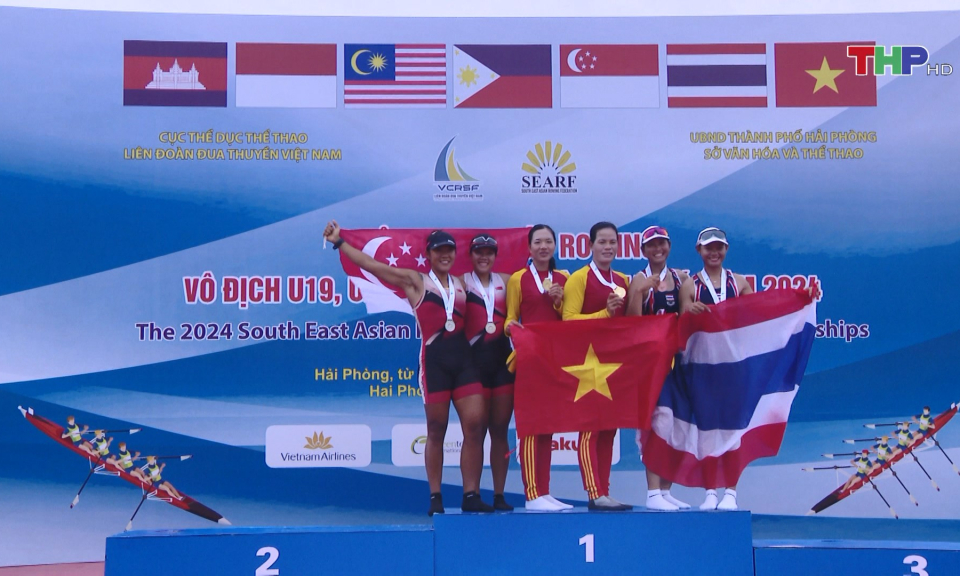 Đo&agrave;n Việt Nam tiếp tục dẫn đầu tại Giải đua thuyền  