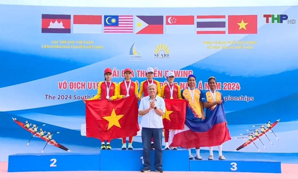 Đo&agrave;n Việt Nam tiếp tục thi đấu ấn tượng tại giải đua thuyền