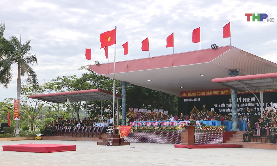 Kỷ niệm 70 năm Ng&agrave;y truyền thống Trung đo&agrave;n 50