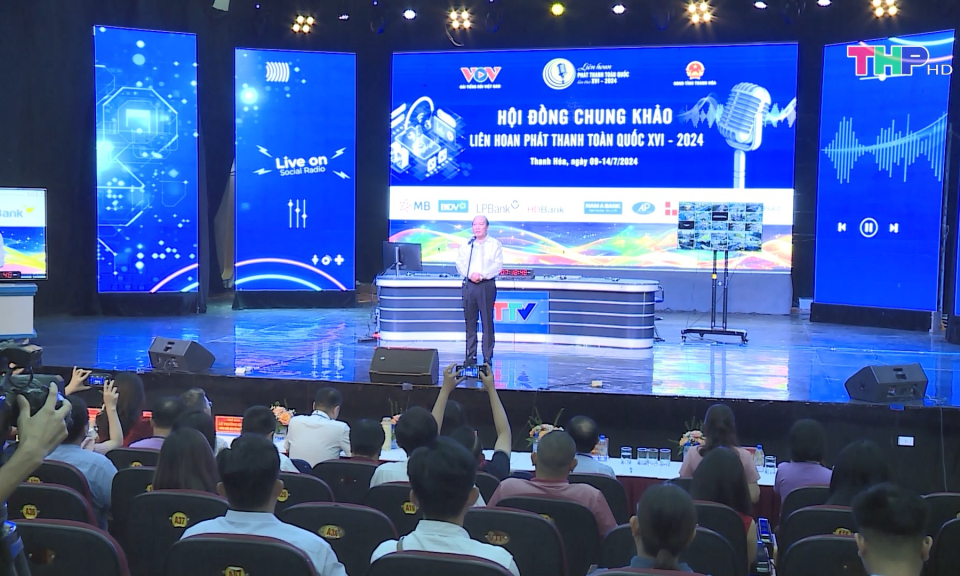 Khai mạc v&ograve;ng thi ph&aacute;t thanh trực tiếp tại Li&ecirc;n hoan Ph&aacute;t thanh to&agrave;n quốc 2024