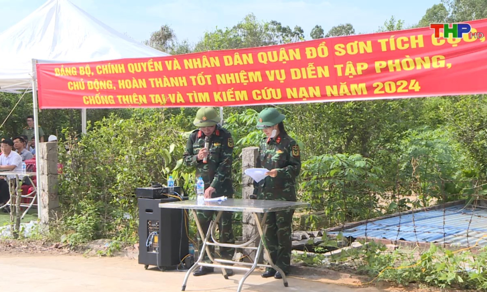 An ninh biển đảo: Hải Ph&ograve;ng chủ động triển khai c&aacute;c phương &aacute;n khi xảy ra thi&ecirc;n tai, thảm họa