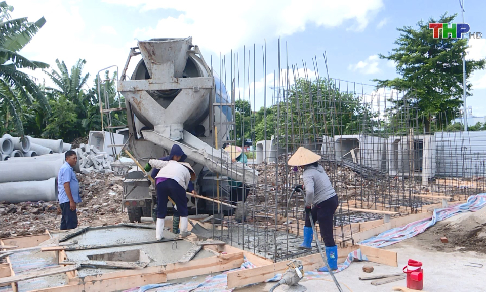 X&acirc;y dựng c&ocirc;ng vi&ecirc;n, vườn hoa tại quận Ng&ocirc; Quyền 