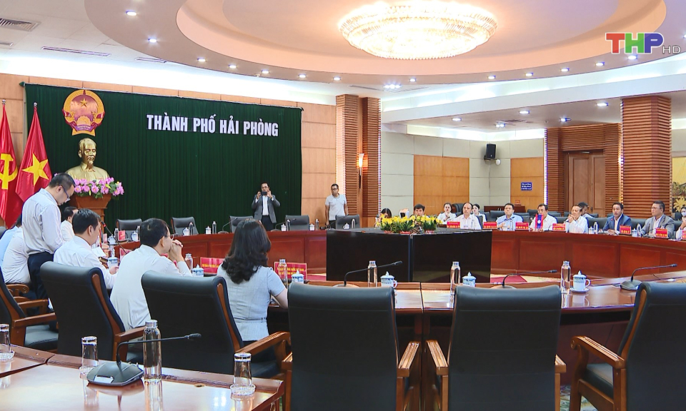 Đẩy mạnh hợp t&aacute;c giữa Hải Ph&ograve;ng với c&aacute;c địa phương của L&agrave;o 