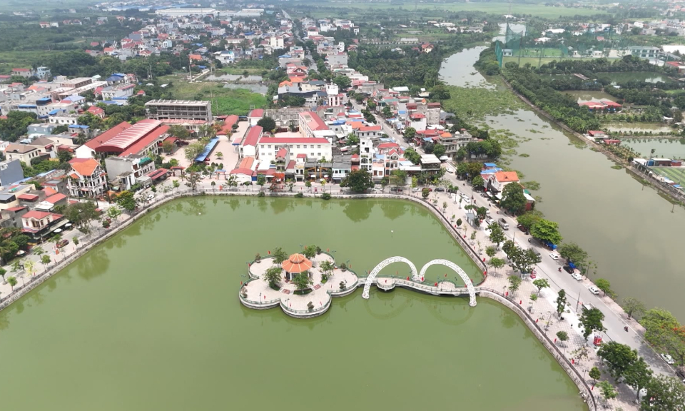 Hạ tầng giao thông huyện An Dương đáp ứng tiêu chí đô thị
