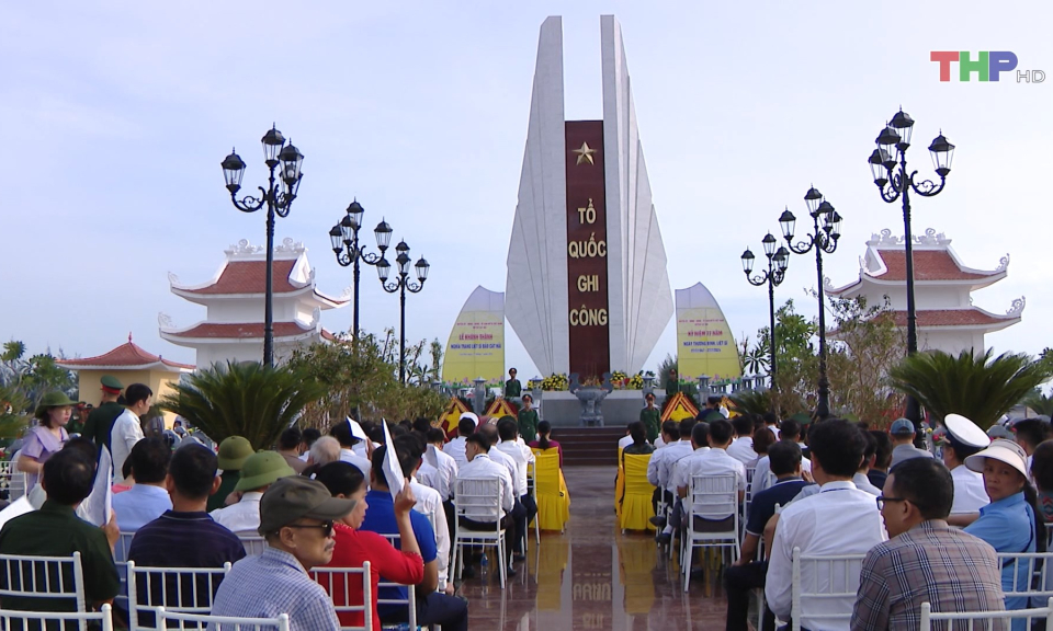 Kh&aacute;nh th&agrave;nh Nghĩa trang Liệt sĩ đảo C&aacute;t Hải