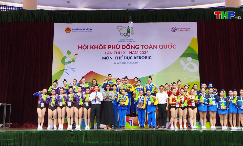 Hải Ph&ograve;ng giữ vững vị tr&iacute; trong top 10 to&agrave;n đo&agrave;n, Hội khỏe Ph&ugrave; Đổng to&agrave;n quốc  