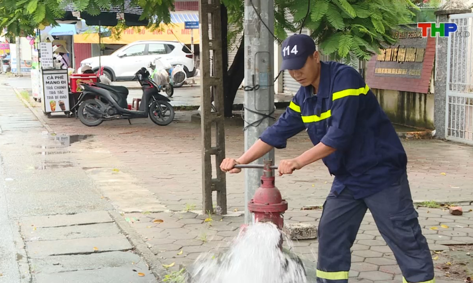 To&agrave;n d&acirc;n PCCC: Chủ động nguồn nước phục vụ c&ocirc;ng t&aacute;c PCCC