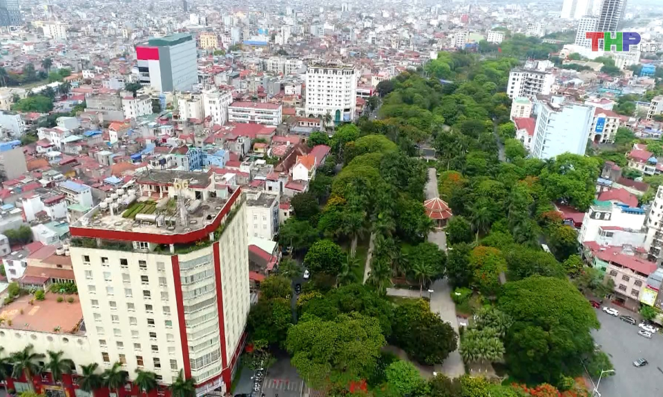 Điều chỉnh chủ trương đầu tư Chương tr&igrave;nh x&acirc;y dựng c&aacute;c c&ocirc;ng vi&ecirc;n, vườn hoa   