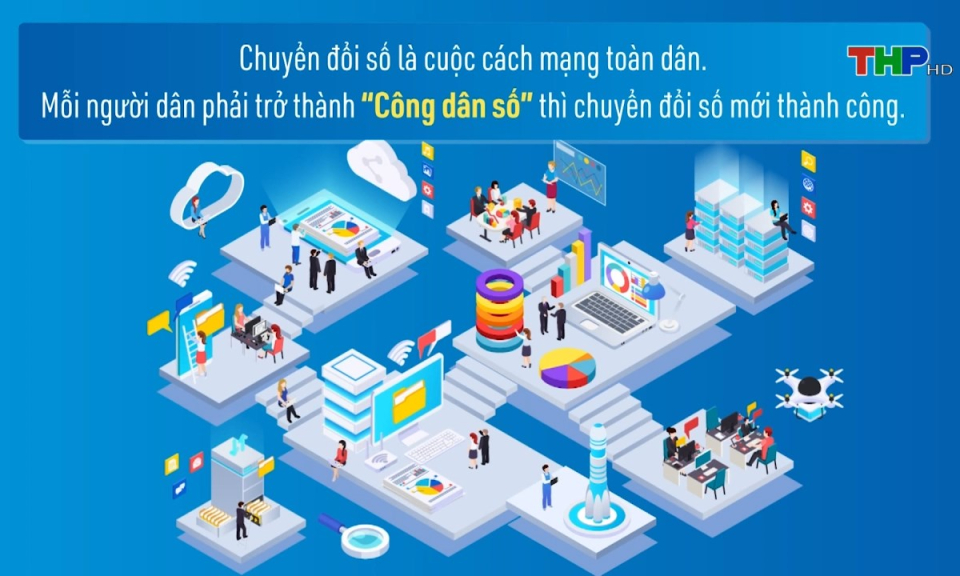 Chuyển đổi số: Phát triển công dân số để hình thành xã hội số