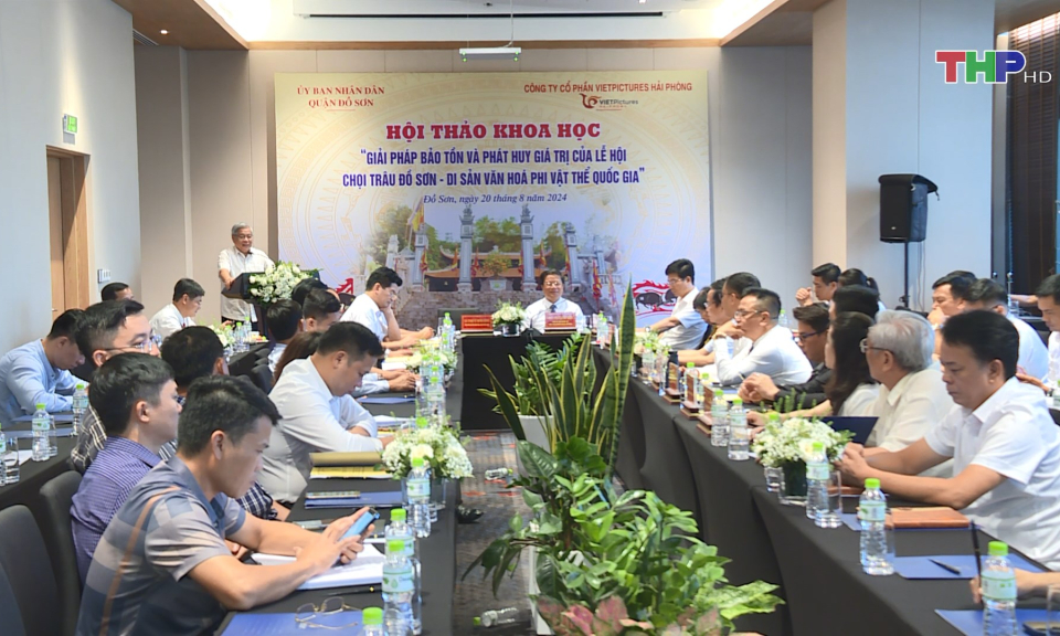 Ph&aacute;t huy gi&aacute; trị của Lễ hội chọi tr&acirc;u Đồ Sơn