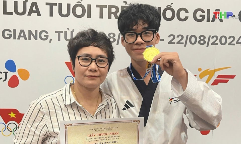 Hải Ph&ograve;ng gi&agrave;nh 2 HCV Taekwondo trẻ  