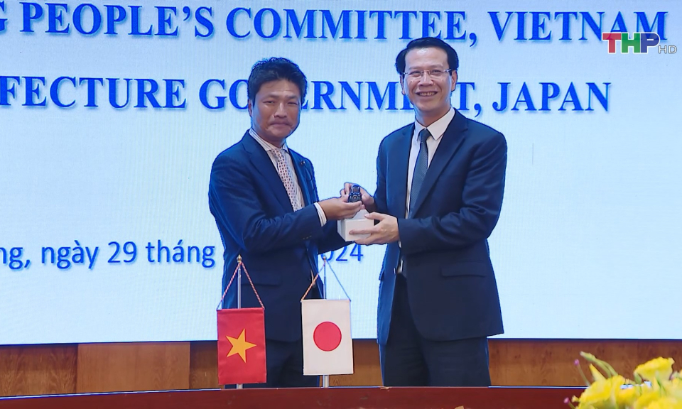 Tăng cường hợp t&aacute;c giữa Hải Ph&ograve;ng với tỉnh Kagawa (Nhật Bản)
