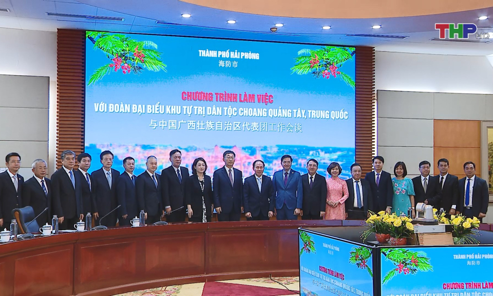 Tăng cường hợp t&aacute;c Hải Ph&ograve;ng - Quảng T&acirc;y (Trung Quốc)  