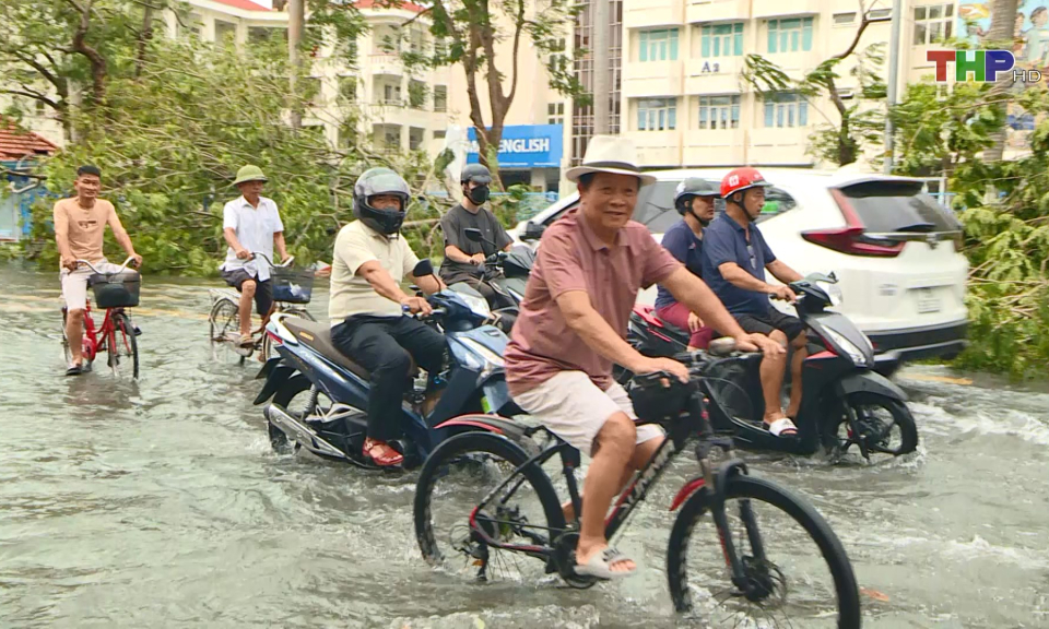 Khẩn trương khắc phục thiệt hại của b&atilde;o số 3