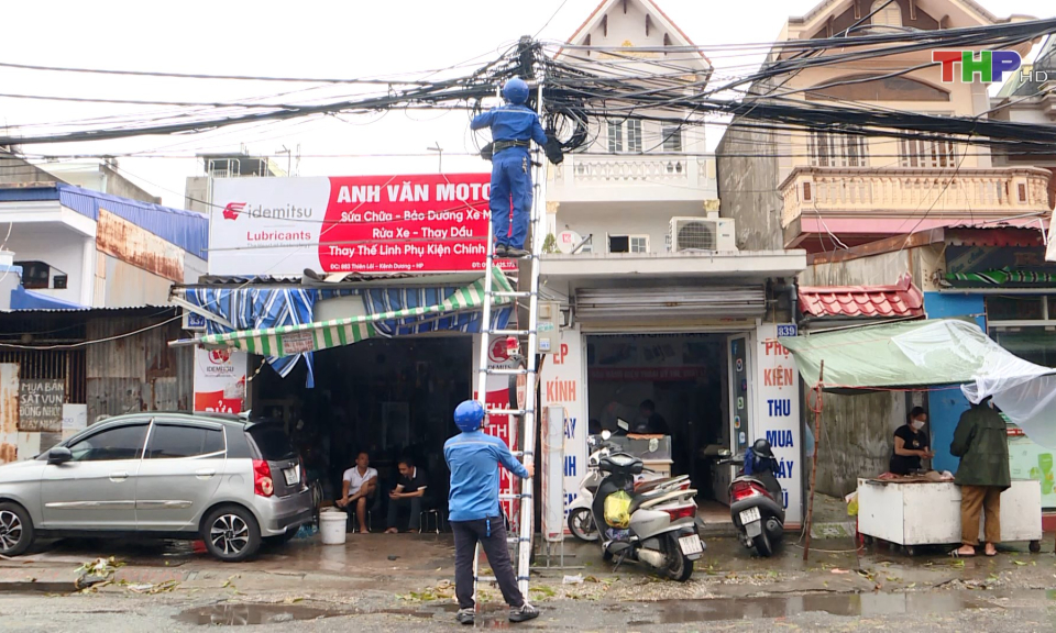 Ng&agrave;nh viễn th&ocirc;ng khẩn trương khắc phục sau b&atilde;o