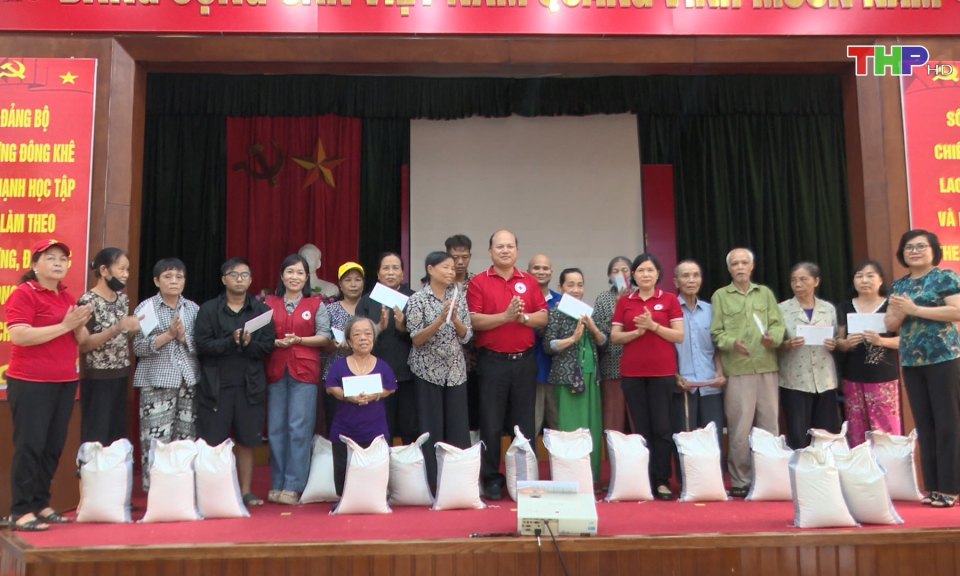 Hội Chữ thập đỏ chung tay hỗ trợ người d&acirc;n  