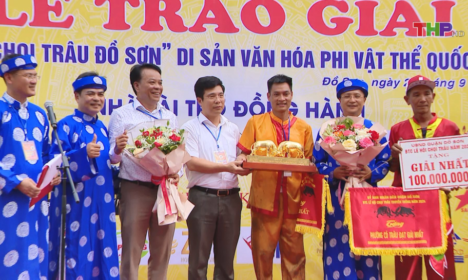 Lễ hội chọi trâu Đồ Sơn 2024 thành công tốt đẹp