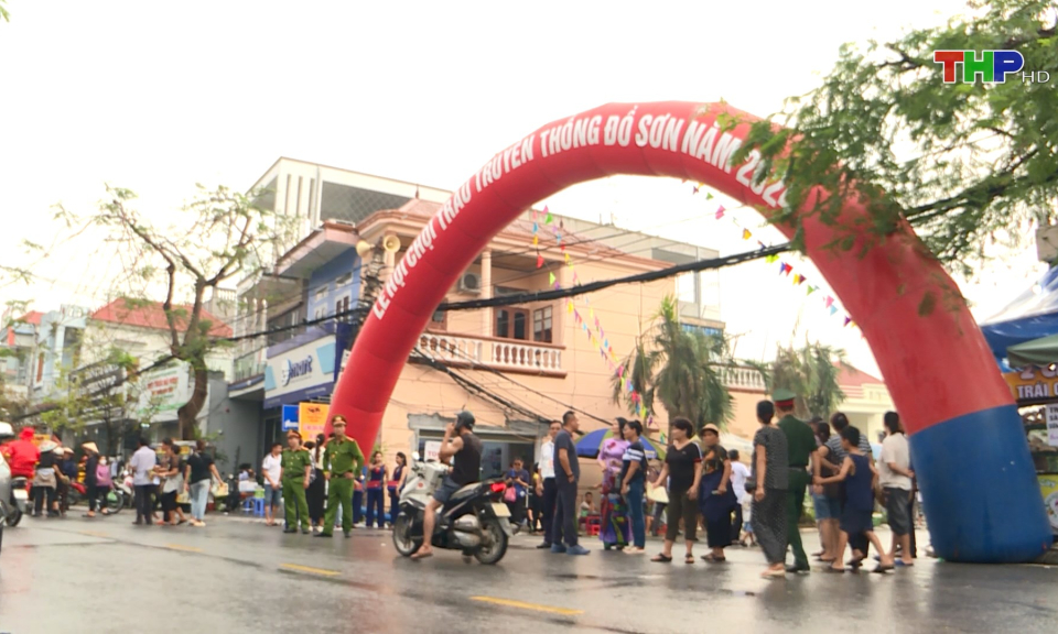 Bảo đảm ATGT tại lễ hội chọi tr&acirc;u  