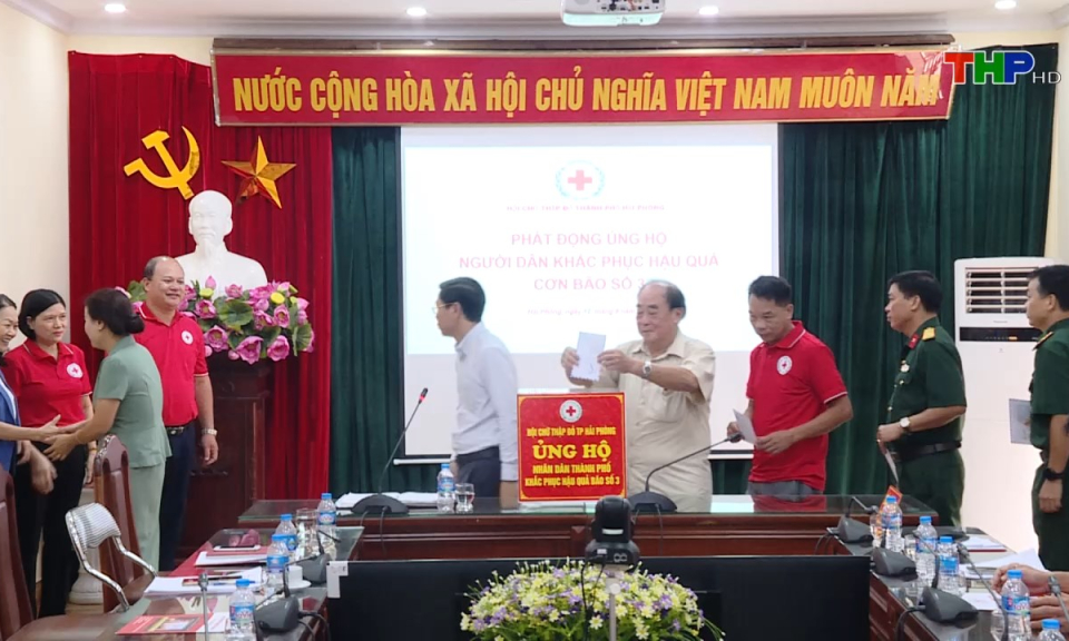 An sinh x&atilde; hội: Hải Ph&ograve;ng chung tay hỗ trợ đồng b&agrave;o chịu ảnh hưởng của b&atilde;o lũ