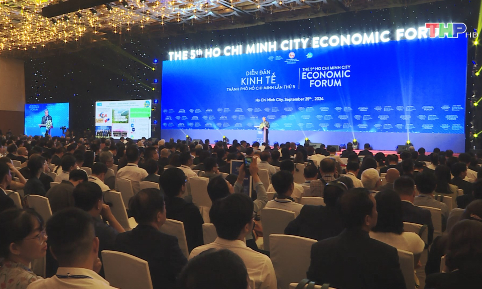 Diễn đ&agrave;n Kinh tế TP.Hồ Ch&iacute; Minh năm 2024    