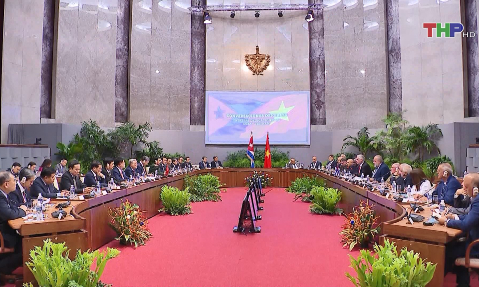 Th&uacute;c đẩy quan hệ Việt Nam - Cuba