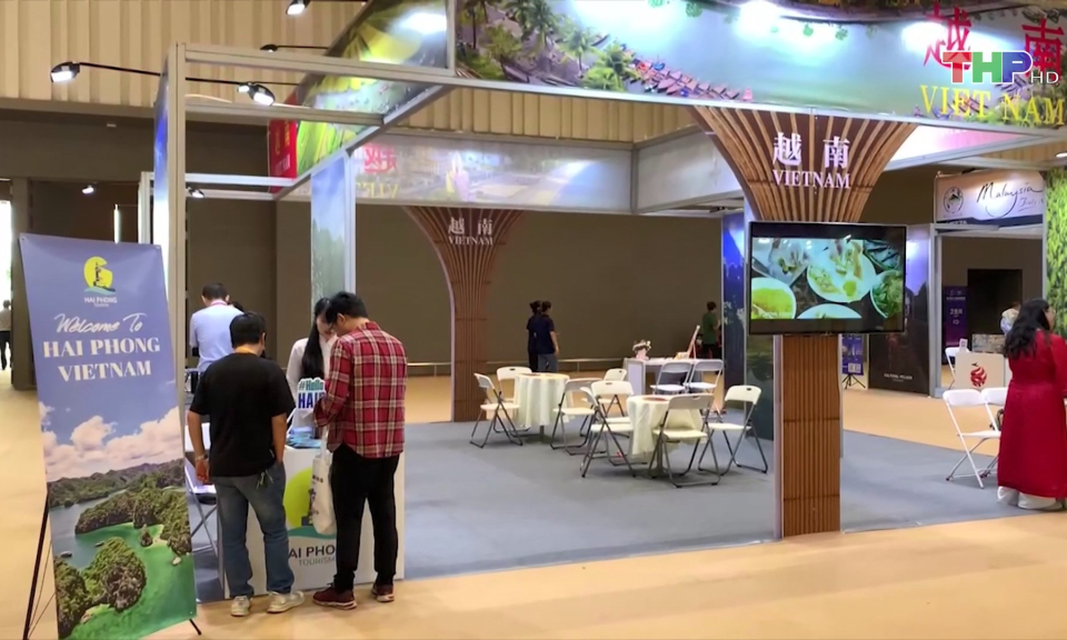 Quảng b&aacute; du lịch Hải Ph&ograve;ng tại Trung Quốc