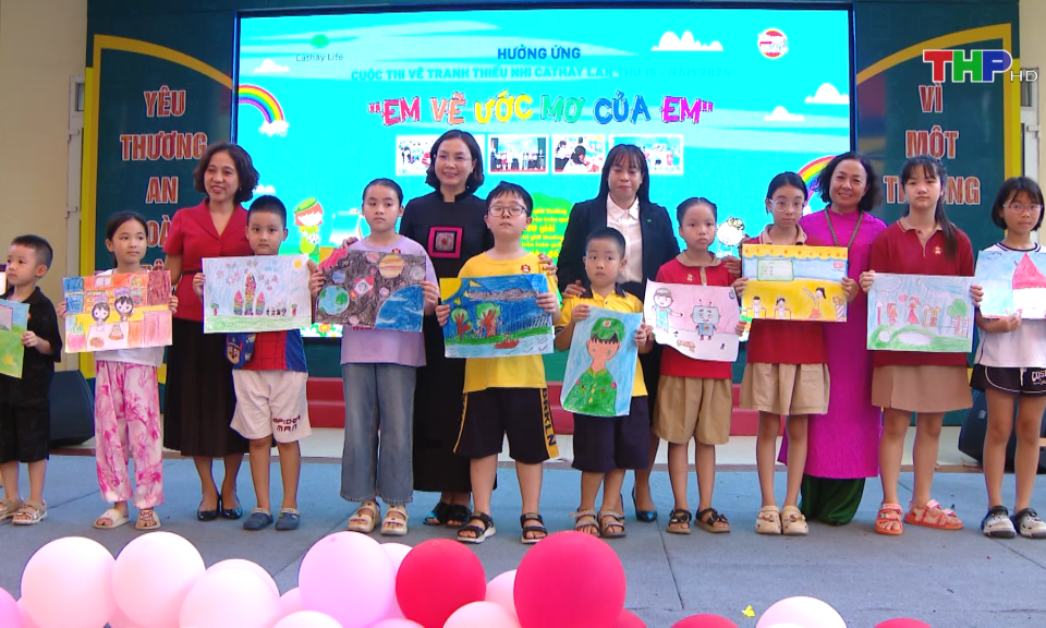 S&ocirc;i động cuộc thi &ldquo;Em vẽ ước mơ của em&rdquo;