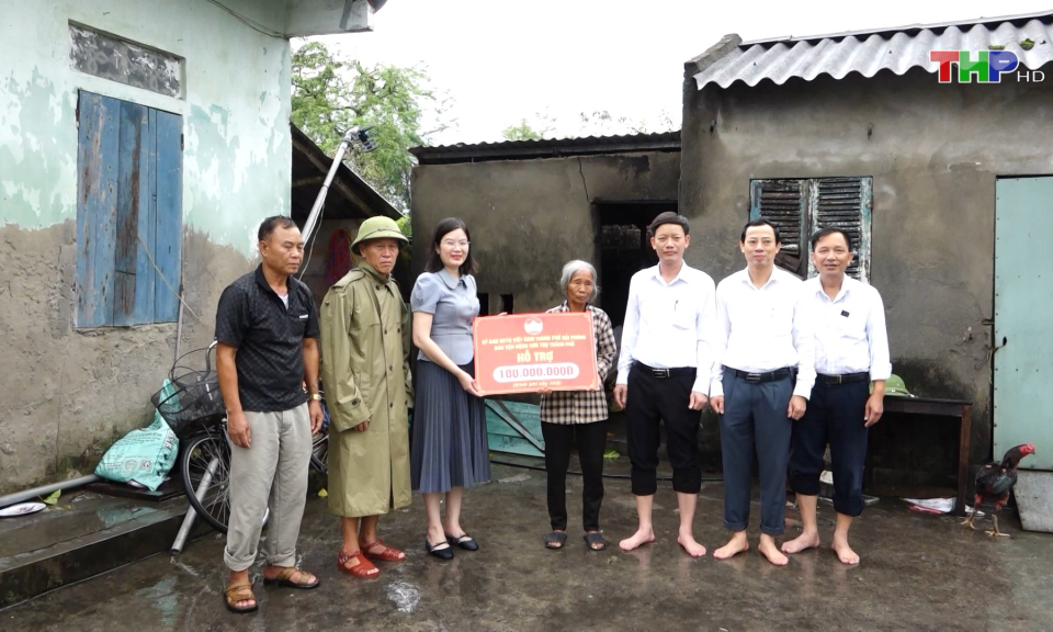 Huyện An Dương: Hỗ trợ nh&agrave; ở cho người d&acirc;n sau b&atilde;o