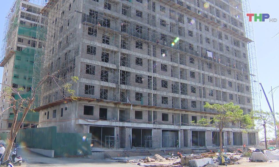 Tiến độ Dự &aacute;n nh&agrave; ở x&atilde; hội tại KCN Tr&agrave;ng Duệ