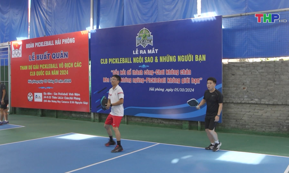 Chuẩn bị Giải v&ocirc; địch Pickleball c&aacute;c CLB quốc gia  