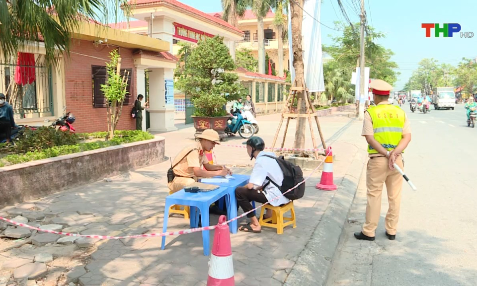 An to&agrave;n giao th&ocirc;ng: Quyết liệt triển khai c&aacute;c giải ph&aacute;p bảo đảm trật tự an to&agrave;n giao th&ocirc;ng