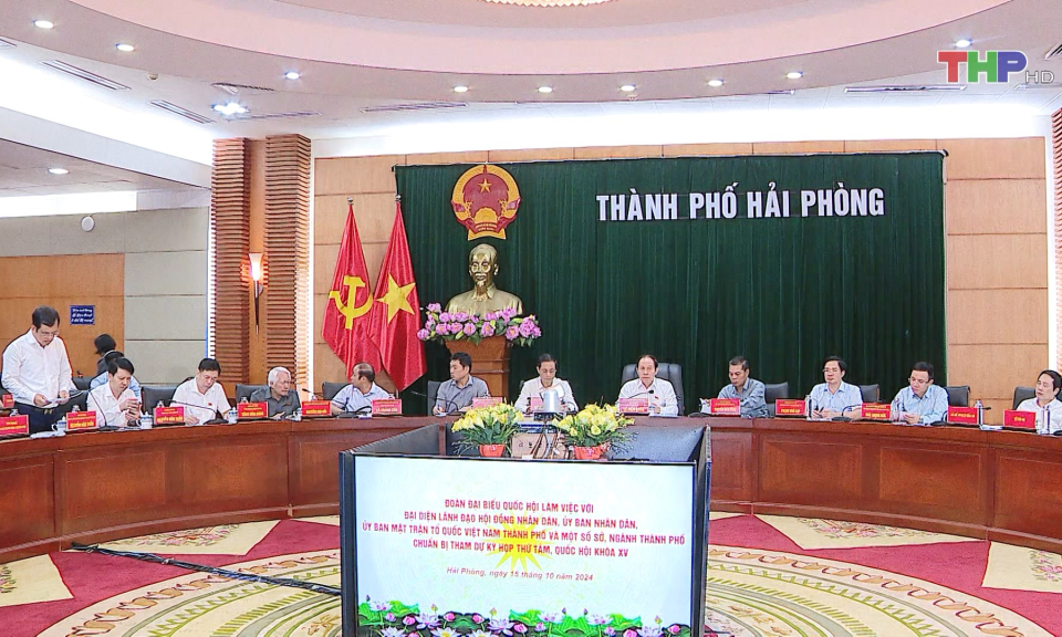 Chuẩn bị Kỳ họp thứ t&aacute;m, Quốc hội kh&oacute;a XV
