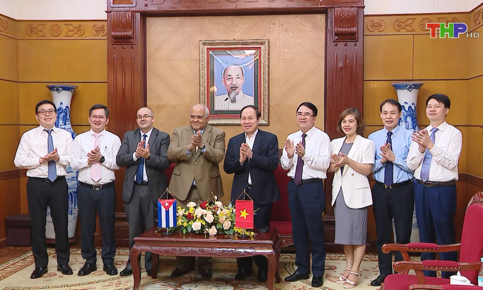 Th&uacute;c đẩy quan hệ hợp t&aacute;c Hải Ph&ograve;ng - Cuba