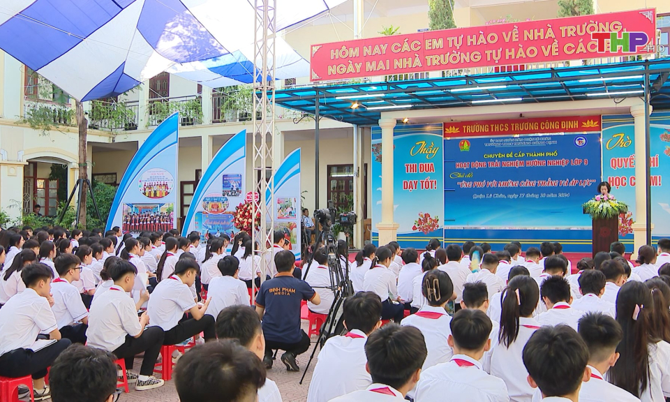 Giảm &aacute;p lực cho học sinh cuối cấp  