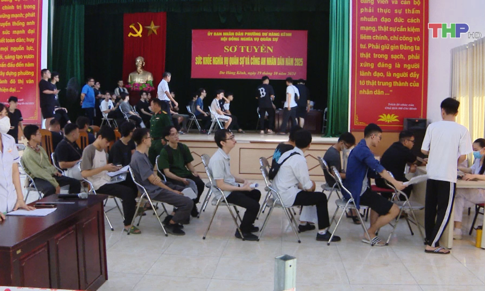 Bảo đảm c&ocirc;ng t&aacute;c kh&aacute;m tuyển nghĩa vụ qu&acirc;n sự 