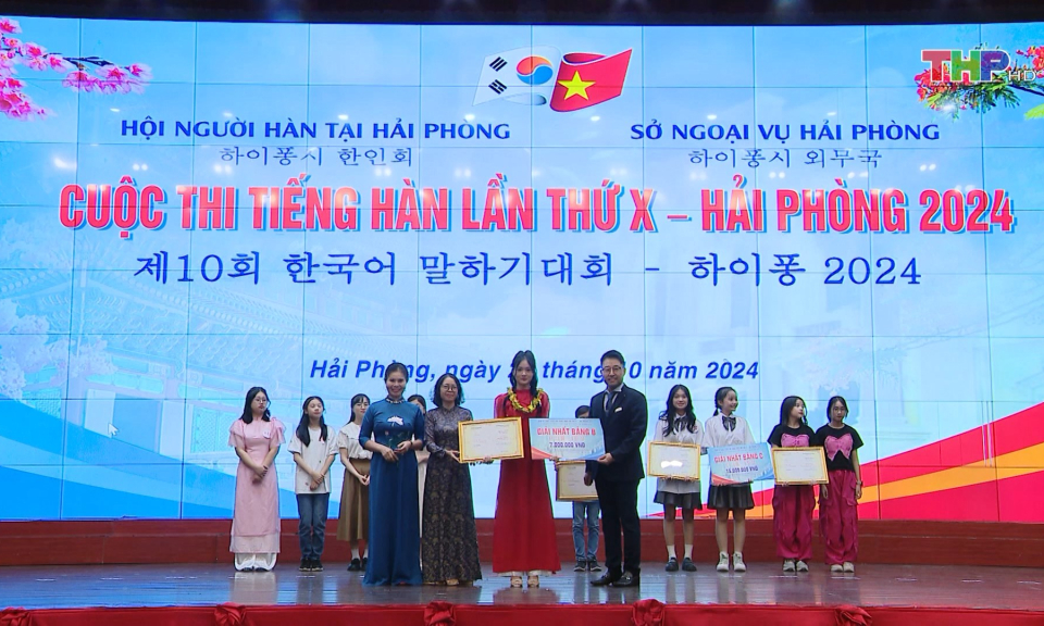 Cuộc thi tiếng H&agrave;n lần thứ X - Hải Ph&ograve;ng 2024 