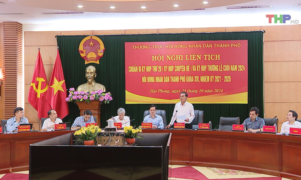 Chuẩn bị c&aacute;c Kỳ họp HĐND th&agrave;nh phố  