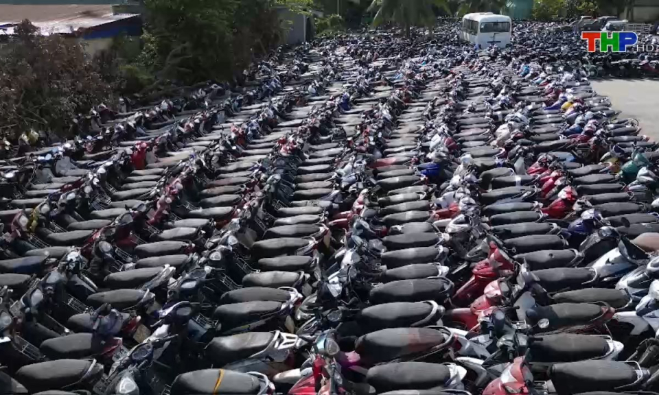 An ninh Hải Ph&ograve;ng: Kh&oacute; khăn trong quản l&yacute; b&atilde;i giữ xe vi phạm