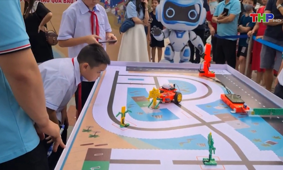 Hội thi Robocon quận Hồng B&agrave;ng năm 2024   