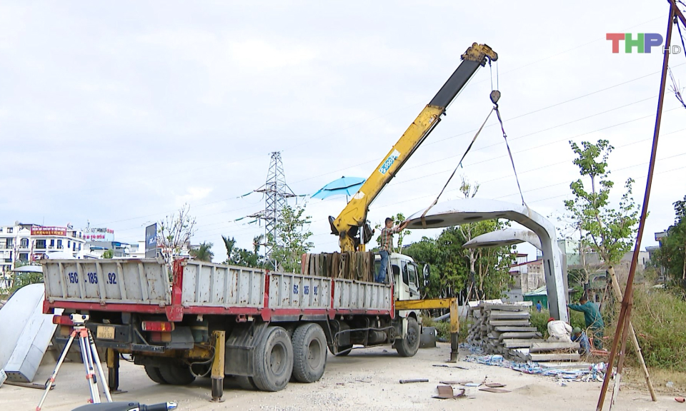 Tiến độ Dự &aacute;n C&ocirc;ng vi&ecirc;n c&acirc;y xanh n&uacute;t giao Nam Cầu B&iacute;nh