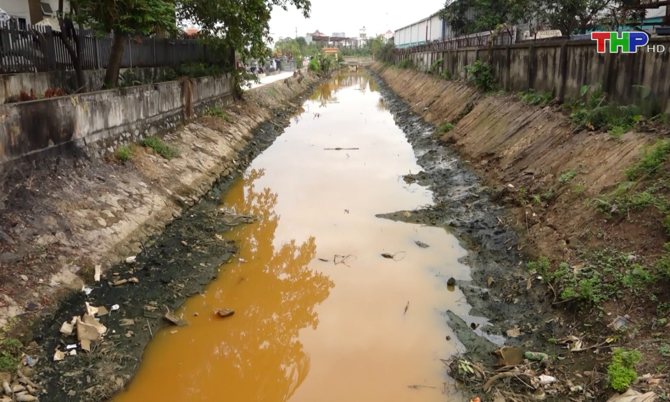 Xả thải g&acirc;y &ocirc; nhiễm m&ocirc;i trường