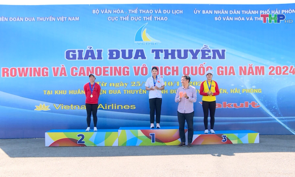 Giải đua thuyền Rowing v&agrave; Canoeing V&ocirc; địch Quốc gia  