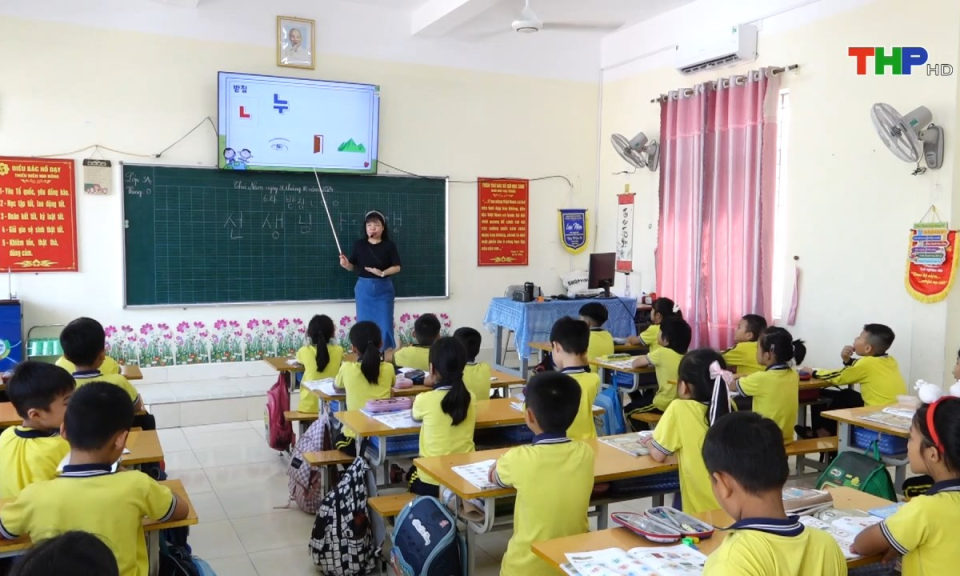 Gi&aacute;o dục v&agrave; đ&agrave;o tạo: Đẩy mạnh dạy v&agrave; học tiếng H&agrave;n Quốc trong trường phổ th&ocirc;ng