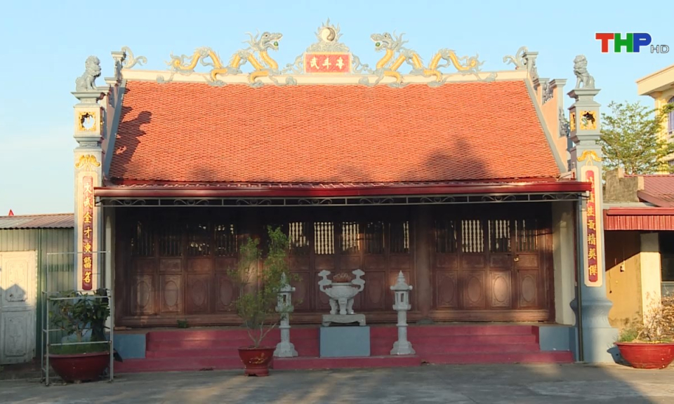 Hộp thư truyền h&igrave;nh: Cần sớm ho&agrave;n thiện thủ tục về đất đai để c&ocirc;ng nhận di t&iacute;ch lịch sử cấp th&agrave;nh phố đối với đ&igrave;nh Đẩu Vũ