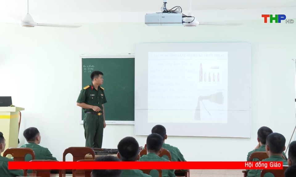 Qu&acirc;n khu 3: Đ&agrave;o tạo c&aacute;n bộ gắn với thực tiễn đơn vị