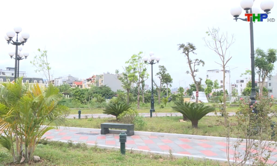 Điểm nhấn 365: Đầu tư x&acirc;y dựng c&ocirc;ng vi&ecirc;n c&acirc;y xanh