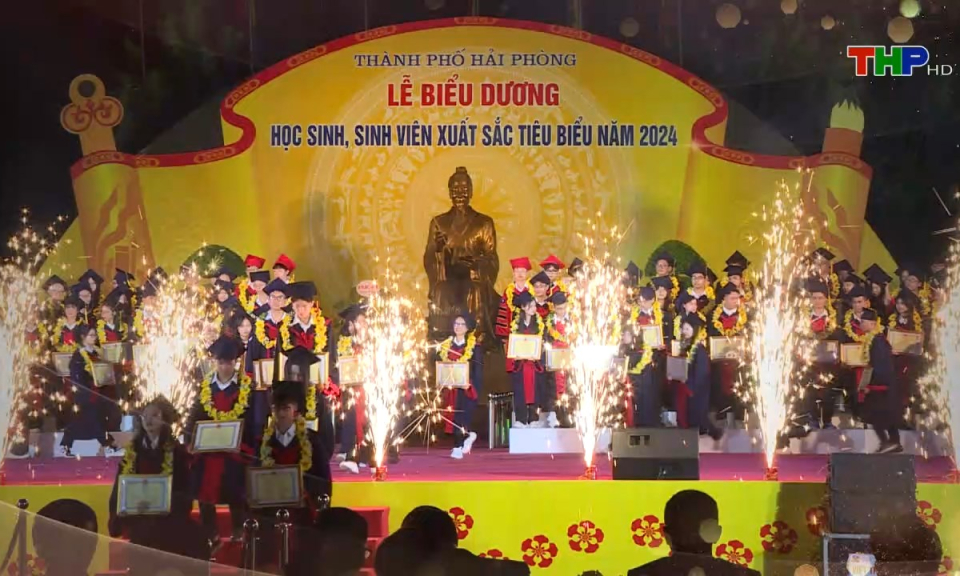 Gi&aacute;o dục v&agrave; đ&agrave;o tạo: Vinh danh học sinh, sinh vi&ecirc;n ti&ecirc;u biểu Hải Ph&ograve;ng lần thứ 20