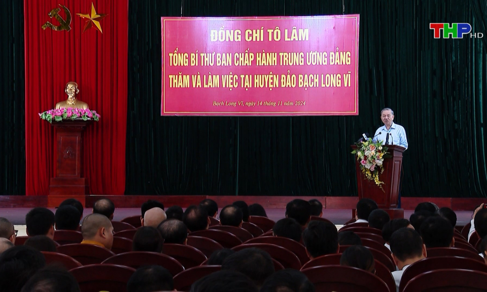 X&acirc;y dựng Bạch Long Vĩ gi&agrave;u về kinh tế, mạnh về quốc ph&ograve;ng, an ninh